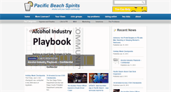 Desktop Screenshot of pbspirits.com
